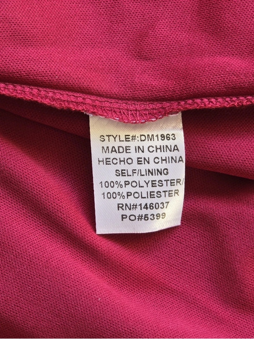 Baltic Born Kristina Chiffon Burgundy Red Maxi Women's Dress XL Wedding Guest - Picture 11 of 11